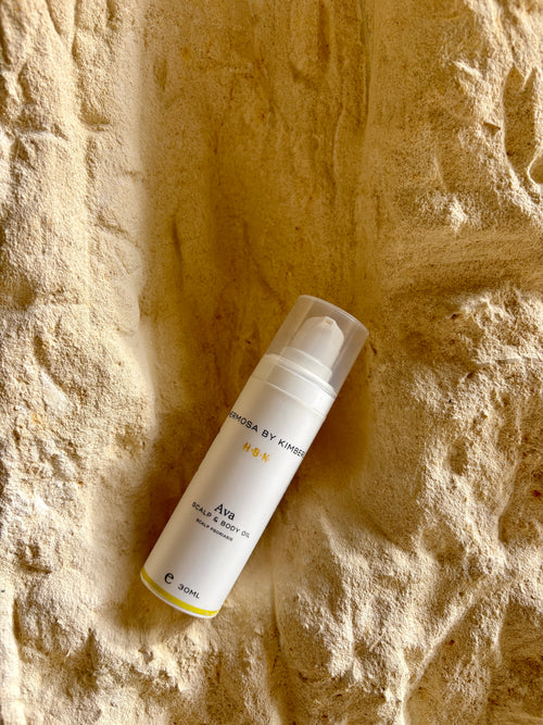 AVA scalp and body oil for psoriasis healing and hydration